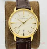 MK Factory V4 Swiss Vacheron Constantin Patrimony Watch Yellow Gold 40mm